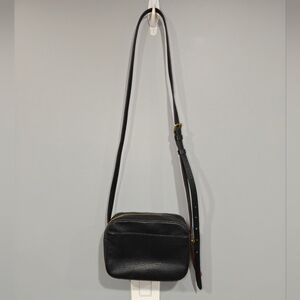 🐢 Fossil Gemma Camera Crossbody Bag in Black Pebbled Leather.  Looks Great!